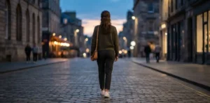 Walking Away Captions